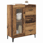 Sideboard Old Wood 69.5 x 34 x 90 cm Engineered Wood and Iron