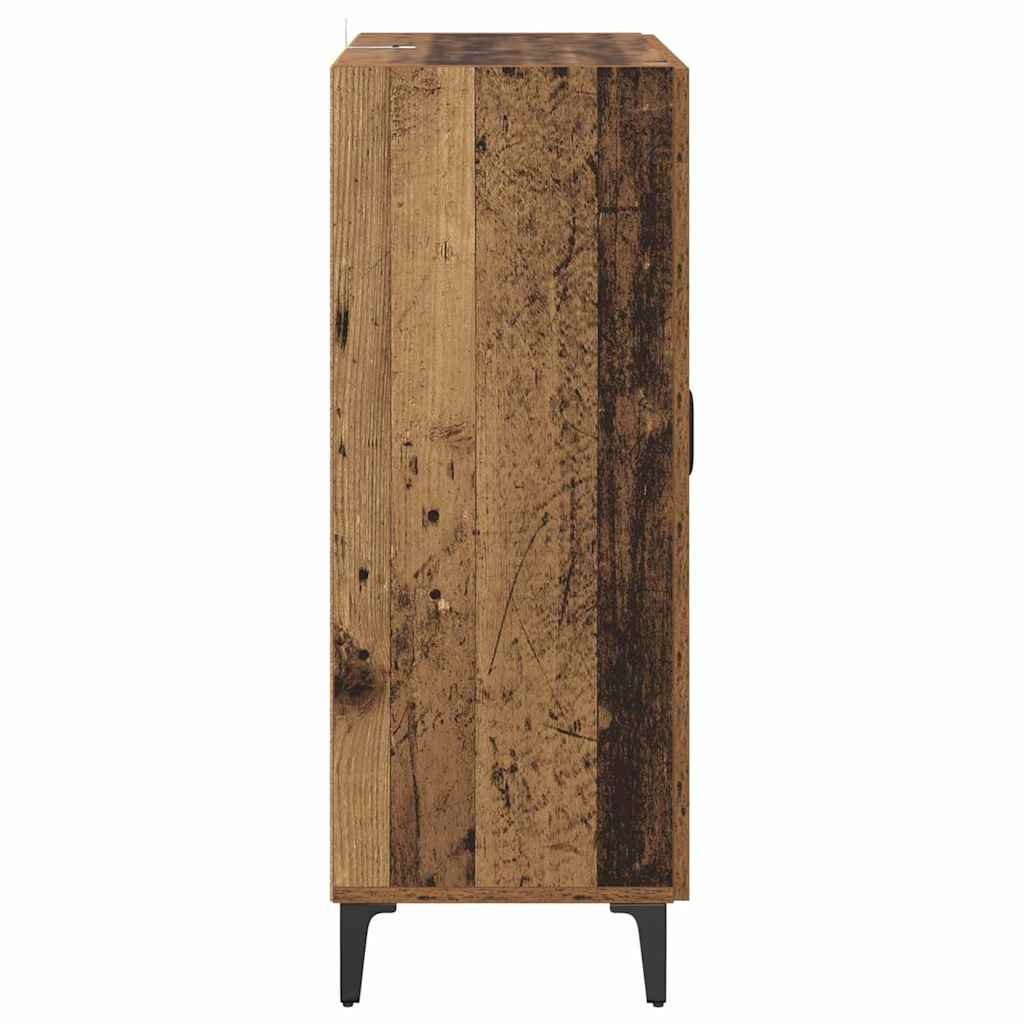 Sideboard Old Wood 69.5 x 34 x 90 cm Engineered Wood and Iron