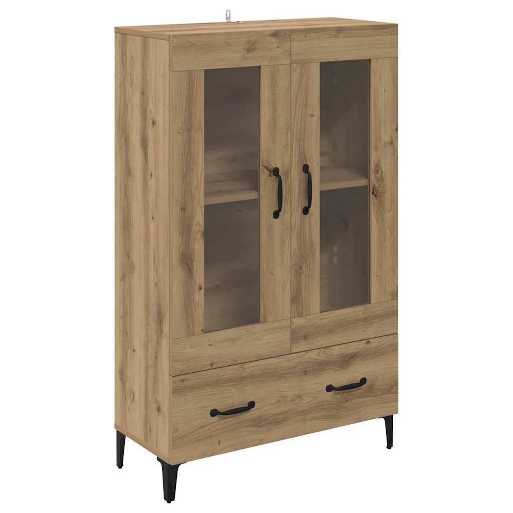 Highboard Artisan Oak 70 x 31 x 115 cm Engineered Wood and Iron