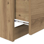 Bedside Cabinet Artisan Oak 40 x 40 x 63 cm Engineered Wood