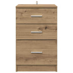 Bedside Cabinet Artisan Oak 40 x 40 x 63 cm Engineered Wood