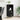 Sideboard Black oak 34 x 34.5 x 90 cm Engineered wood