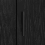 Sideboard Black Oak 40 x 33 x 70 cm Engineered wood