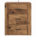 Bedside Cabinet Old Wood 35 x 50 x 60 cm Engineered Wood