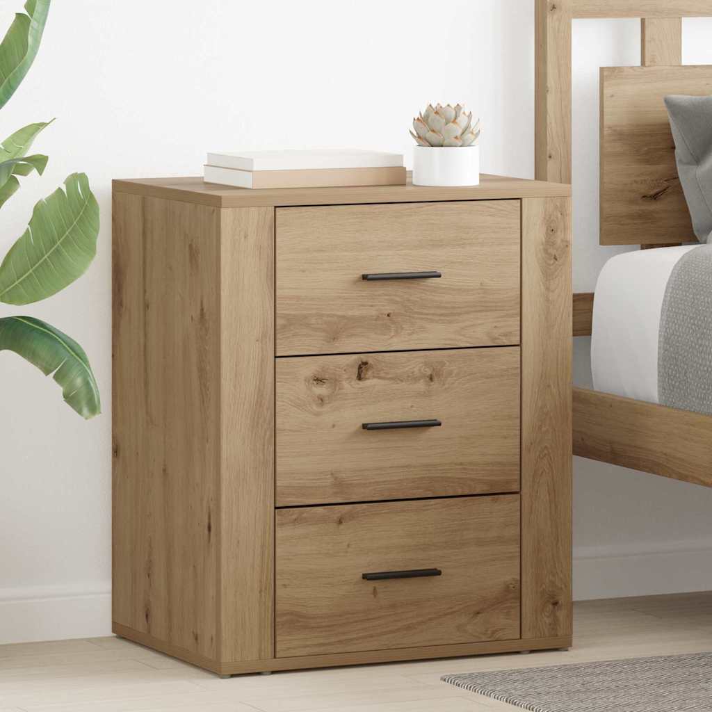 Bedside Cabinet Artisan Oak 35 x 50 x 60 cm Engineered Wood