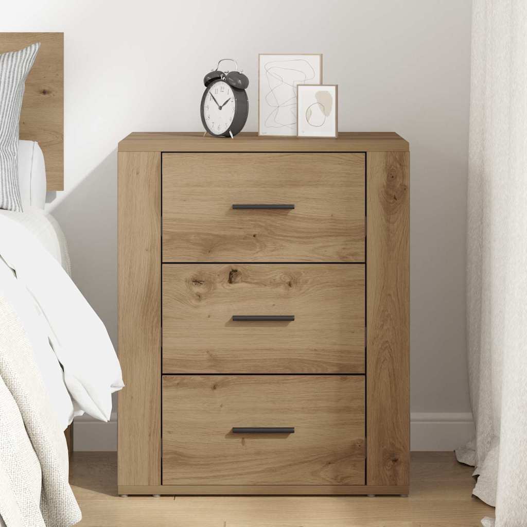 Bedside Cabinet Artisan Oak 35 x 50 x 60 cm Engineered Wood
