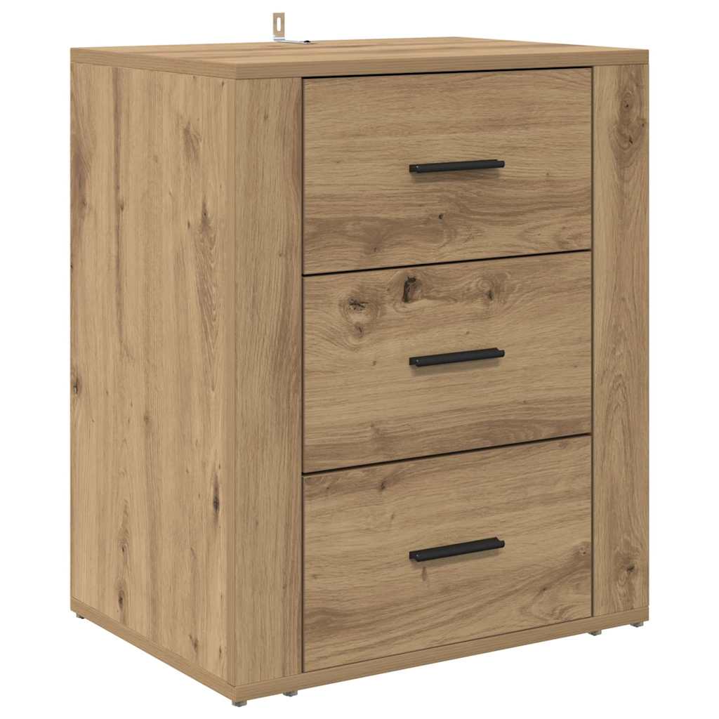 Bedside Cabinet Artisan Oak 35 x 50 x 60 cm Engineered Wood
