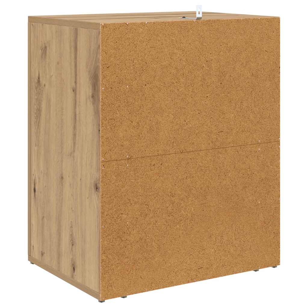 Bedside Cabinet Artisan Oak 35 x 50 x 60 cm Engineered Wood