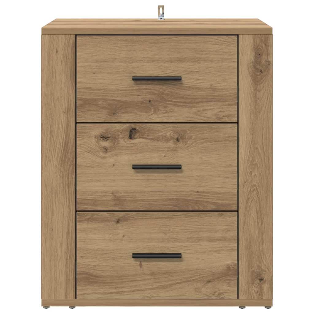 Bedside Cabinet Artisan Oak 35 x 50 x 60 cm Engineered Wood