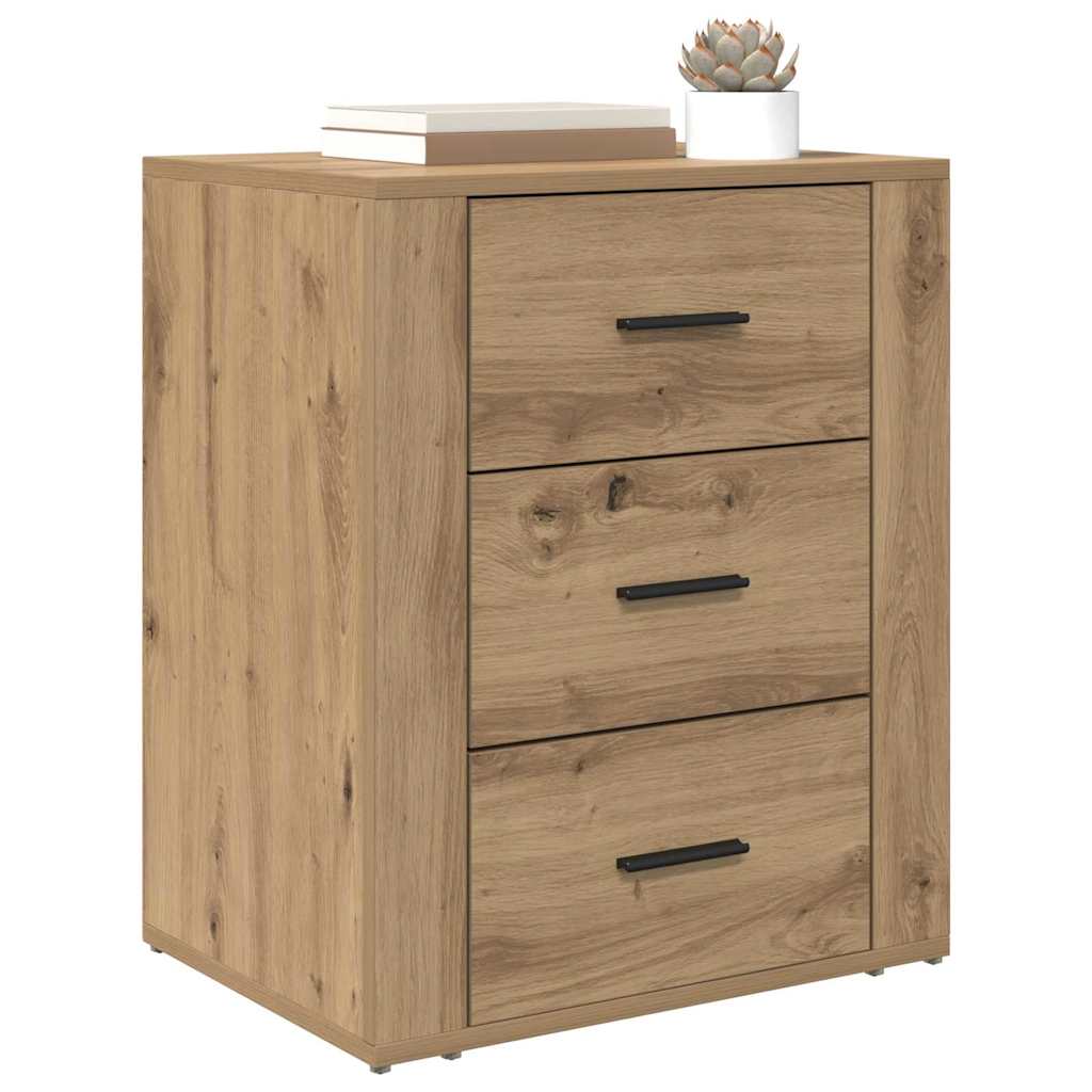 Bedside Cabinet Artisan Oak 35 x 50 x 60 cm Engineered Wood