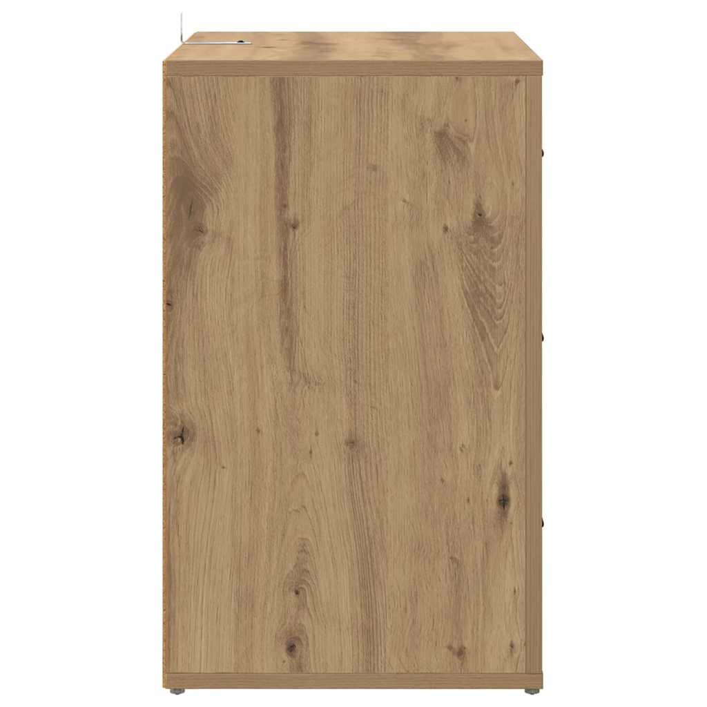 Bedside Cabinet Artisan Oak 35 x 50 x 60 cm Engineered Wood