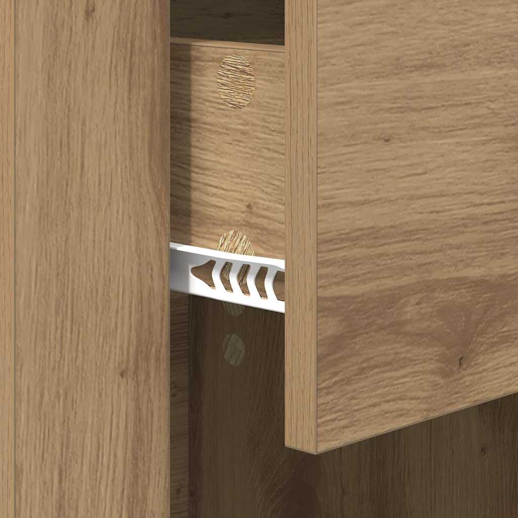 Bedside Cabinet Artisan Oak 35 x 50 x 60 cm Engineered Wood