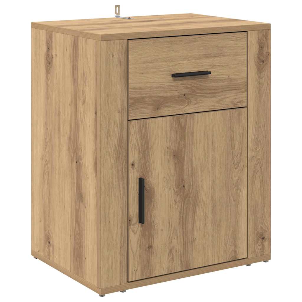 Bedside Cabinet Artisan Oak 35 x 50 x 60 cm Engineered Wood