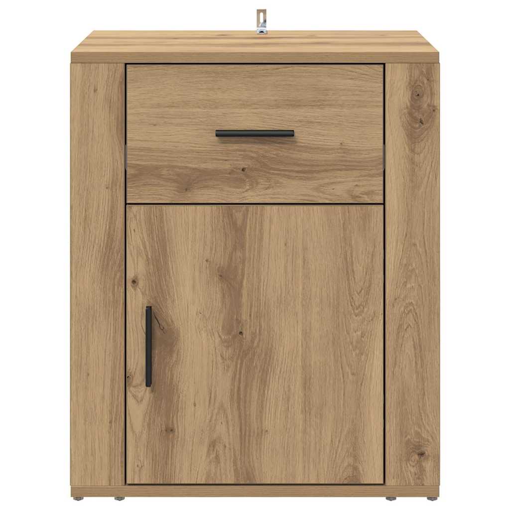 Bedside Cabinet Artisan Oak 35 x 50 x 60 cm Engineered Wood