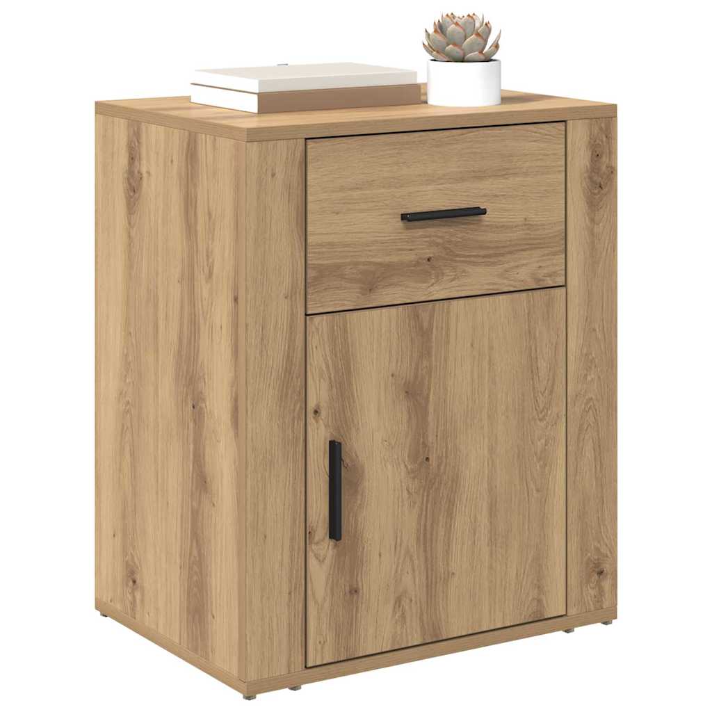 Bedside Cabinet Artisan Oak 35 x 50 x 60 cm Engineered Wood