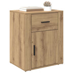 Bedside Cabinet Artisan Oak 35 x 50 x 60 cm Engineered Wood