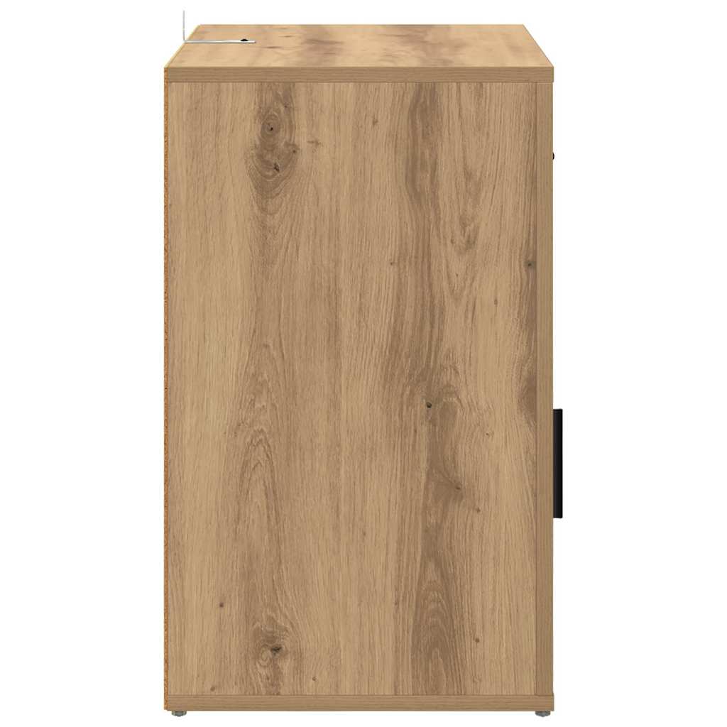 Bedside Cabinet Artisan Oak 35 x 50 x 60 cm Engineered Wood