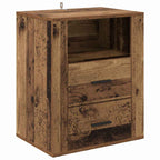 Bedside Cabinet Old Wood 35 x 50 x 60 cm Engineered Wood