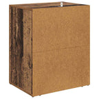 Bedside Cabinet Old Wood 35 x 50 x 60 cm Engineered Wood