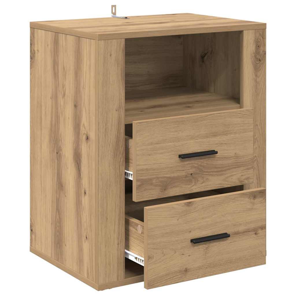 Bedside Cabinet Artisan Oak 35 x 50 x 60 cm Engineered Wood
