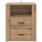Bedside Cabinet Artisan Oak 35 x 50 x 60 cm Engineered Wood