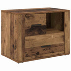 Bedside Cabinet Old Wood 35 x 60 x 50 cm Engineered Wood