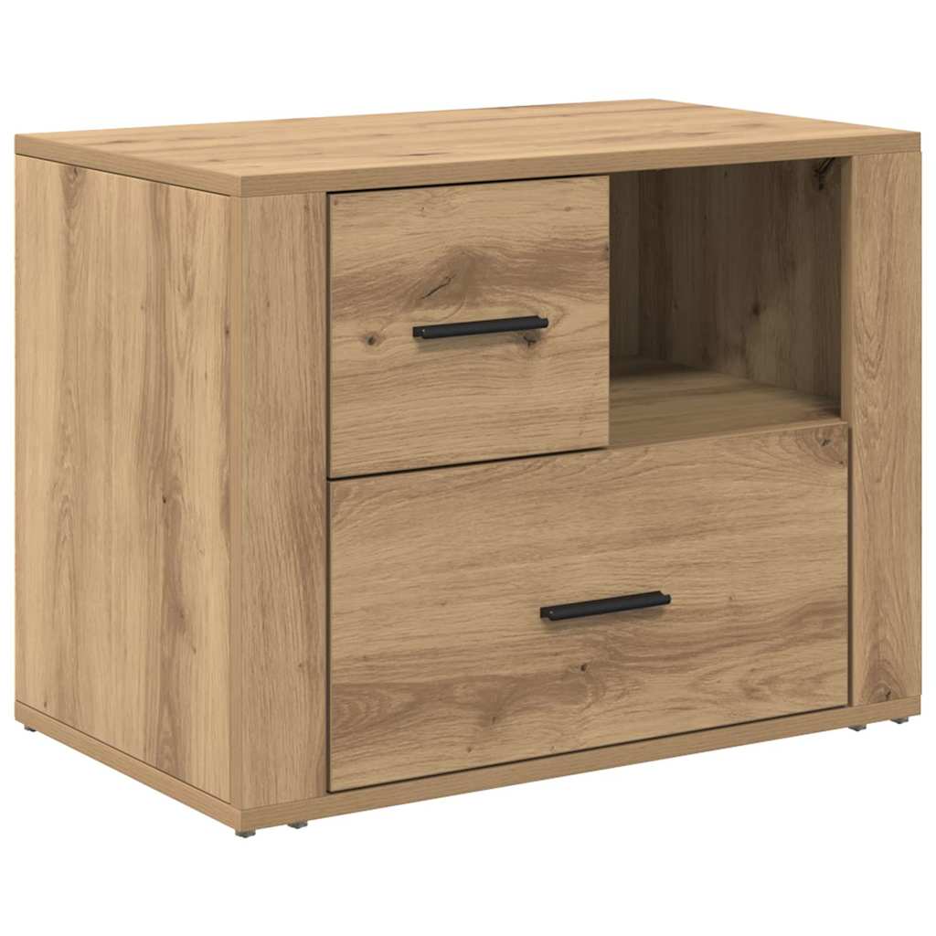 Bedside Cabinet Artisan Oak 35 x 60 x 50 cm Engineered Wood