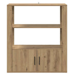 Sideboard Artisan oak 30 x 80 x 90 cm Engineered wood