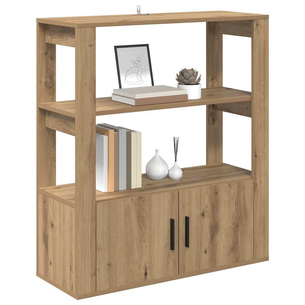 Sideboard Artisan oak 30 x 80 x 90 cm Engineered wood