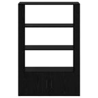 Sideboard Black oak 30 x 80 x 119.5 cm Engineered wood