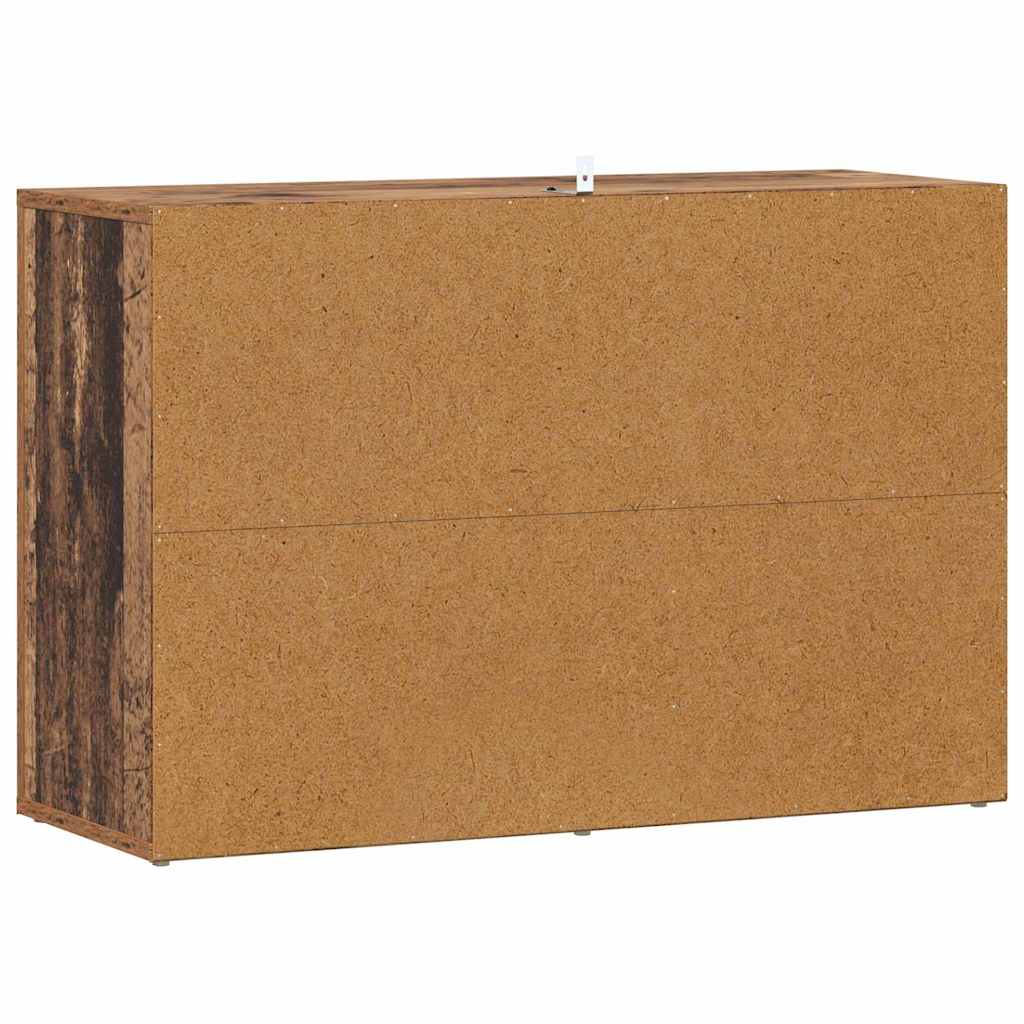 Sideboard Old Wood 80 x 30 x 53 cm Engineered Wood