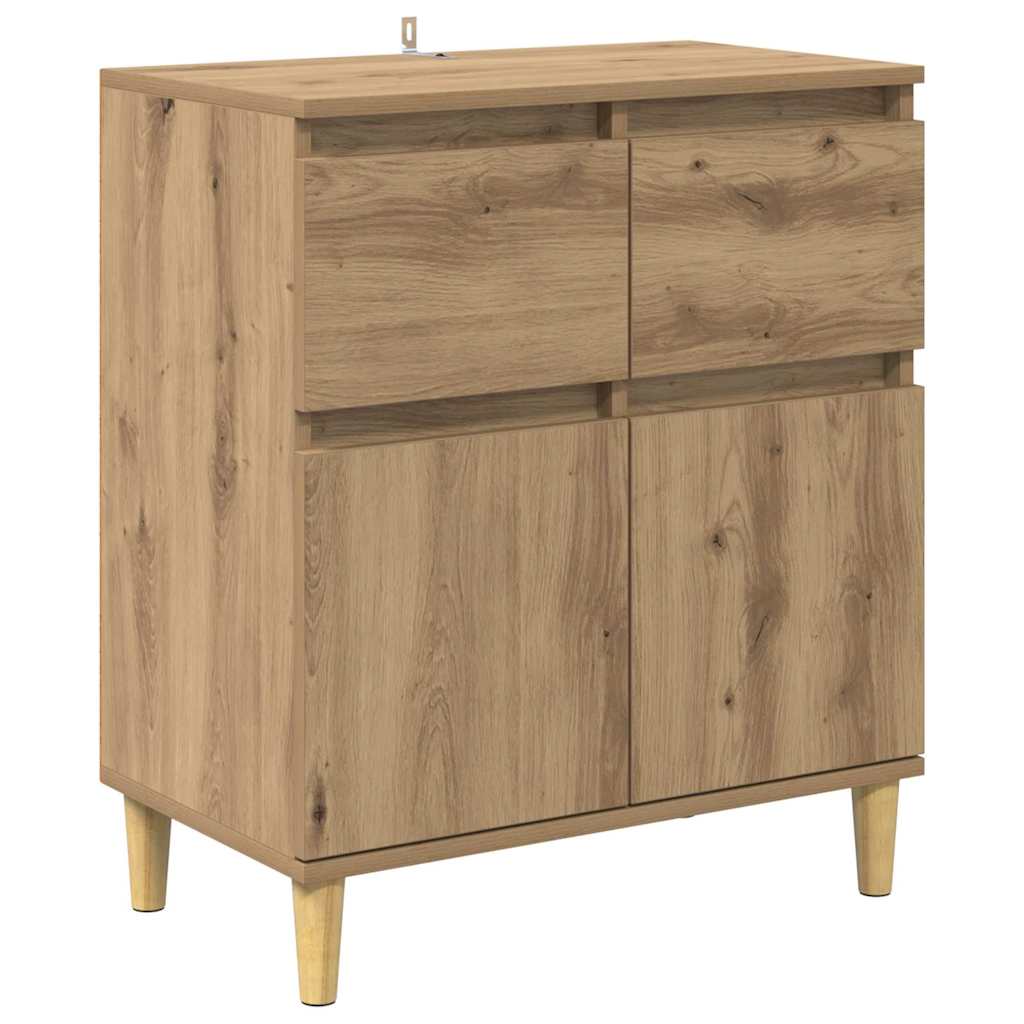 Sideboard Artisan Oak 60 x 35 x 70 cm Engineered Wood