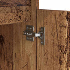 Bedside Cabinet Old Wood 40 x 35 x 70 cm Engineered Wood