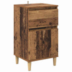 Bedside Cabinet Old Wood 40 x 35 x 70 cm Engineered Wood