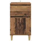 Bedside Cabinet Old Wood 40 x 35 x 70 cm Engineered Wood