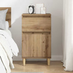 Bedside Cabinet Artisan Oak 40 x 35 x 70 cm Engineered Wood