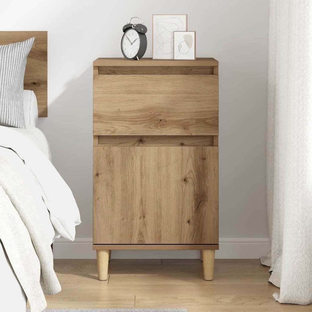 Bedside Cabinet Artisan Oak 40 x 35 x 70 cm Engineered Wood