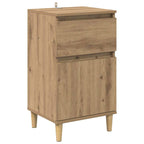 Bedside Cabinet Artisan Oak 40 x 35 x 70 cm Engineered Wood