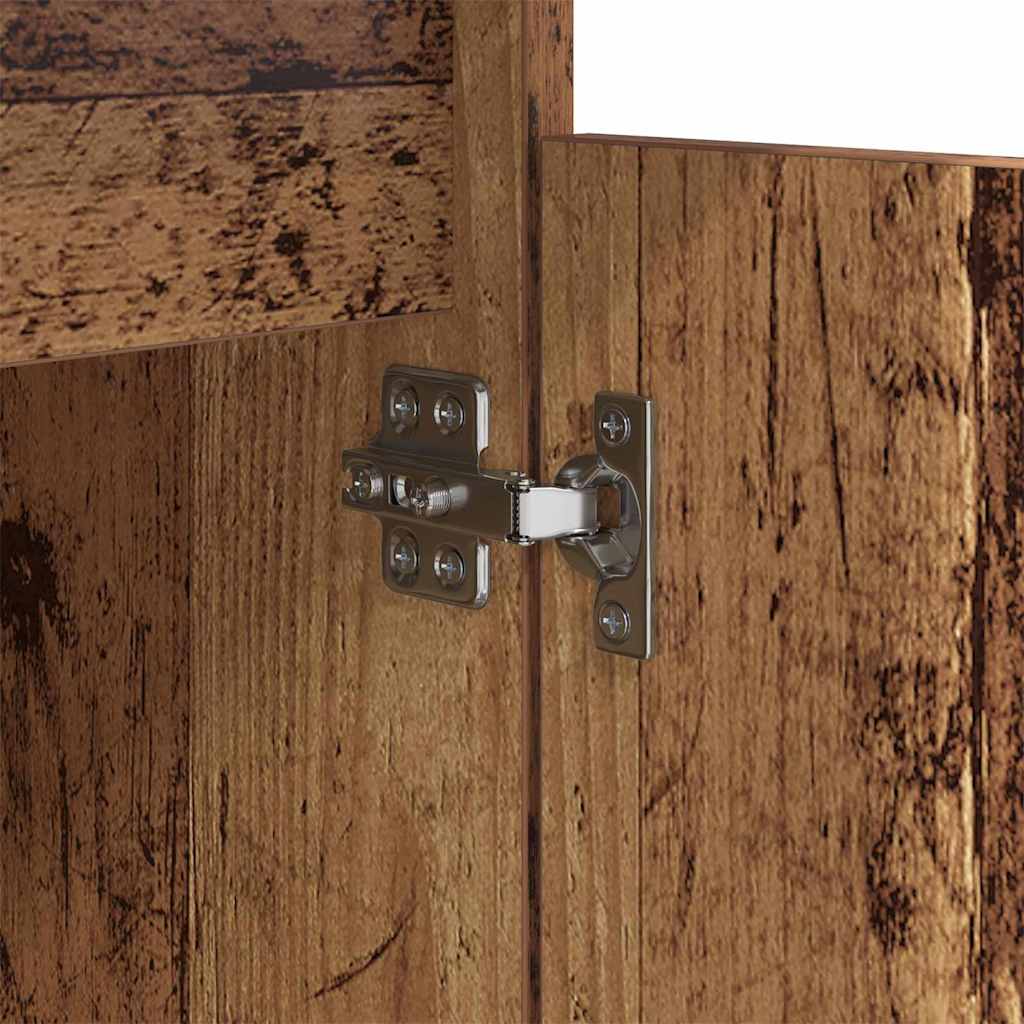 Bedside Cabinet Old Wood 40 x 35 x 70 cm Engineered Wood