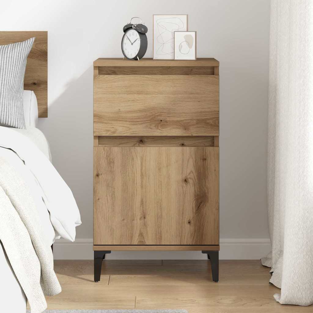Bedside Cabinet Artisan Oak 40 x 35 x 70 cm Engineered Wood