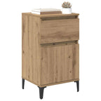 Bedside Cabinet Artisan Oak 40 x 35 x 70 cm Engineered Wood