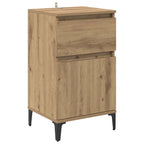 Bedside Cabinet with Drawer 2 pcs Artisan Oak 40 x 35 x 70 cm
