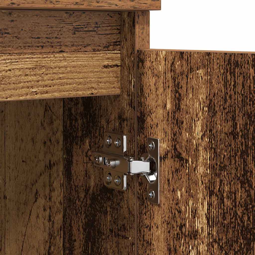 Sideboard Old Wood 60 x 35 x 70 cm Engineered Wood and Iron