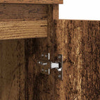 Sideboard Old Wood 60 x 35 x 70 cm Engineered Wood and Iron