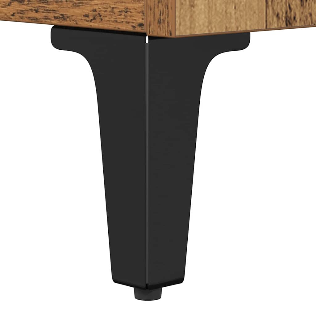 Sideboard Old Wood 60 x 35 x 70 cm Engineered Wood and Iron