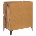 Sideboard Old Wood 60 x 35 x 70 cm Engineered Wood and Iron