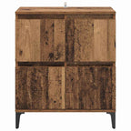 Sideboard Old Wood 60 x 35 x 70 cm Engineered Wood and Iron