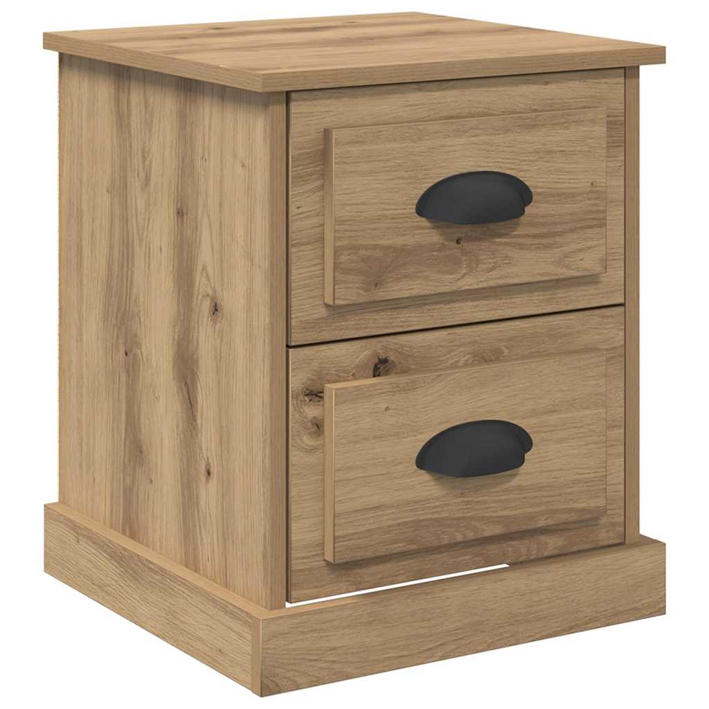 Bedside Cabinet Artisan Oak 39 x 39 x 47.5 cm Engineered Wood