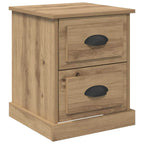 Bedside Cabinet Artisan Oak 39 x 39 x 47.5 cm Engineered Wood