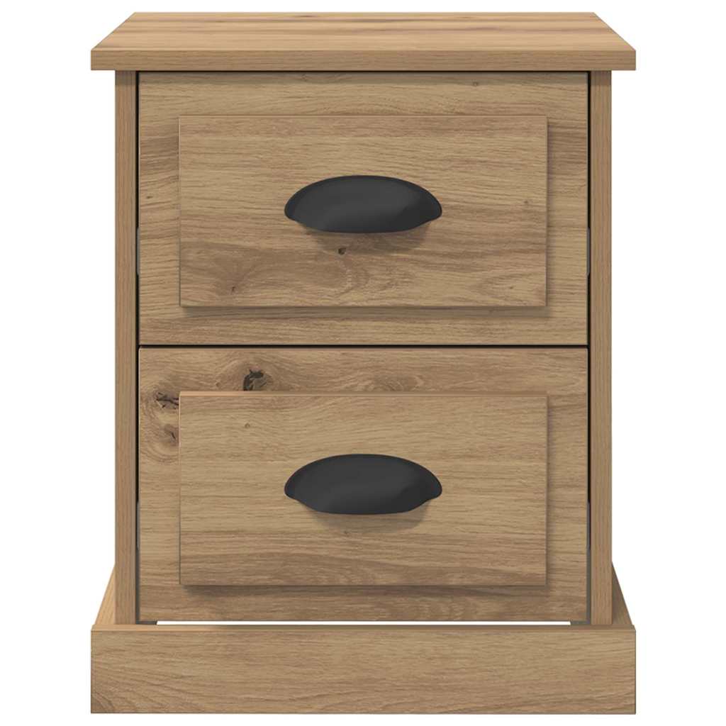 Bedside Cabinet Artisan Oak 39 x 39 x 47.5 cm Engineered Wood